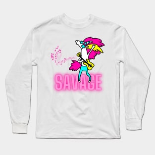 Savage Unicorn Long Sleeve T-Shirt